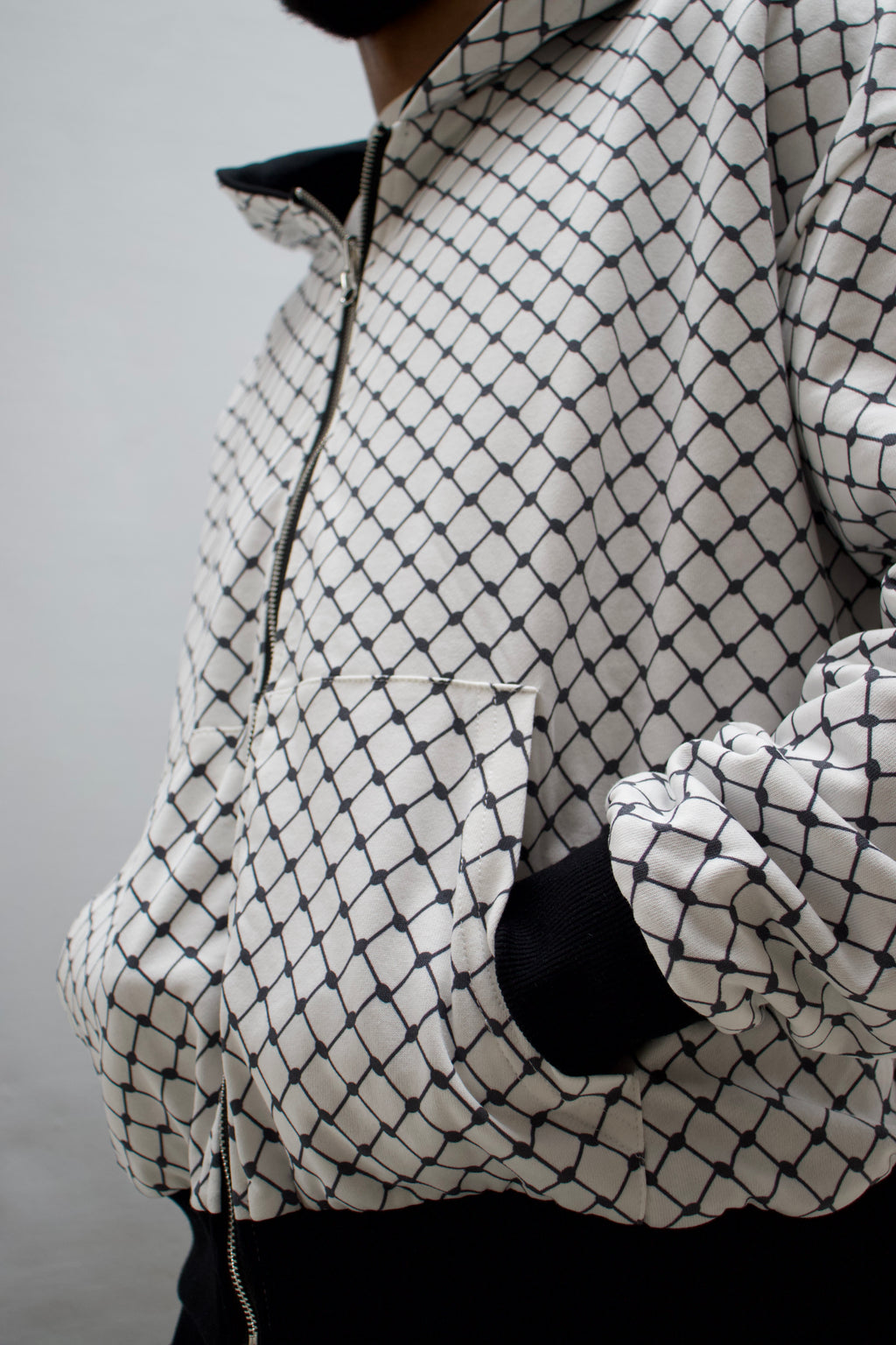 [PRE-ORDER] Reversible Keffiyeh Hoodie