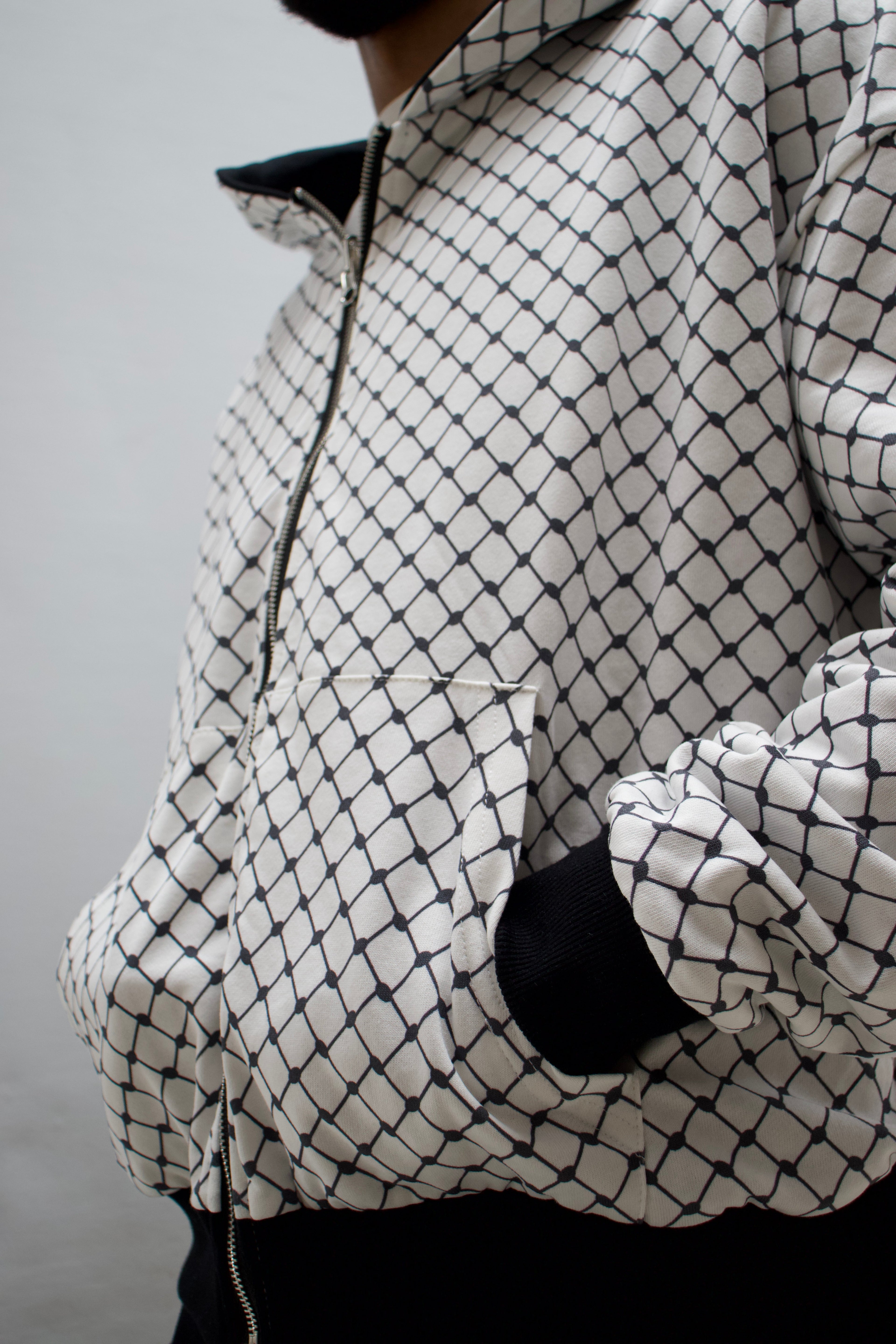 [PRE-ORDER] Reversible Keffiyeh Hoodie