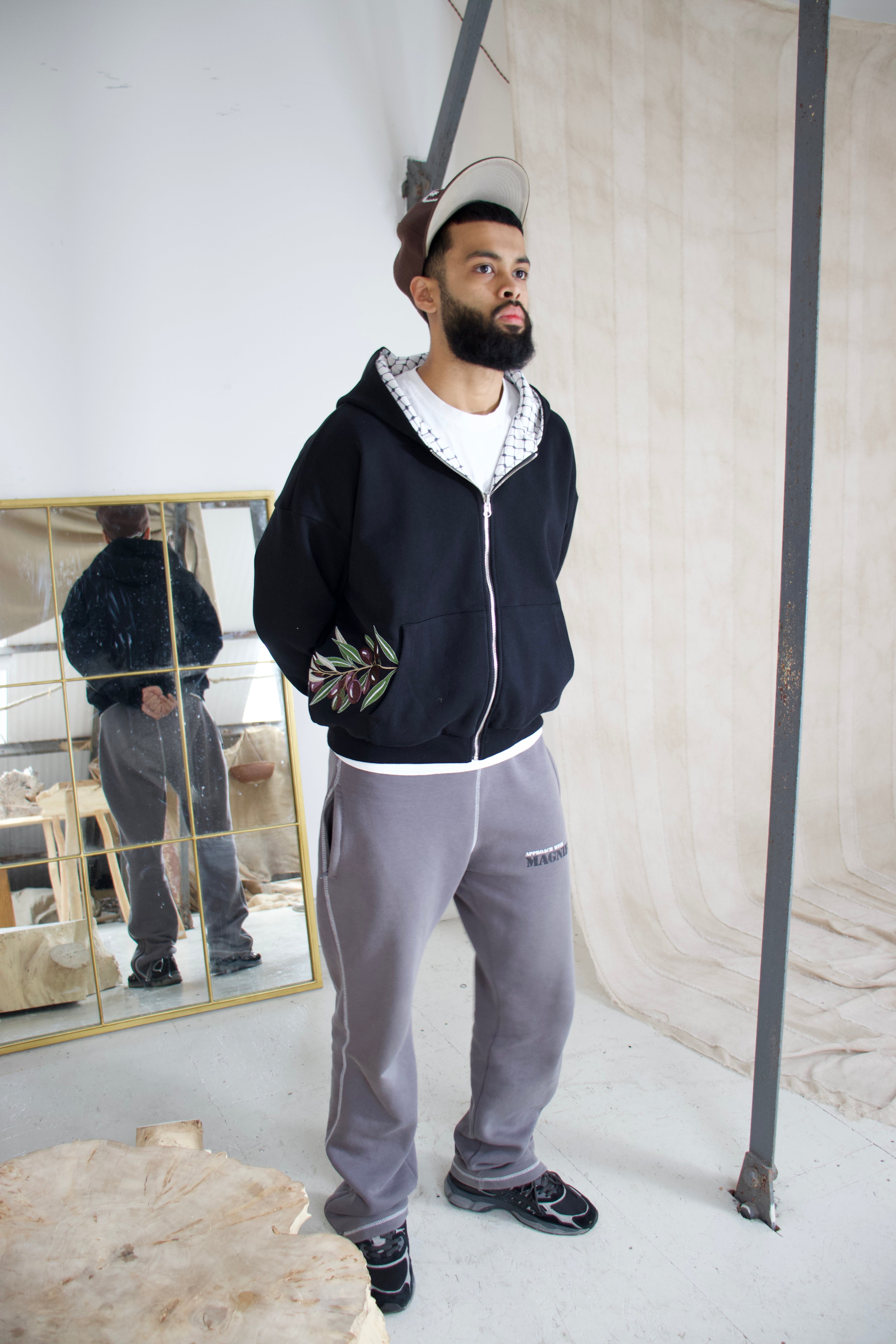 [PRE-ORDER] Reversible Keffiyeh Hoodie