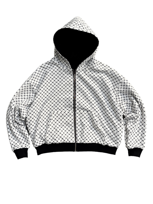 [PRE-ORDER] Reversible Keffiyeh Hoodie